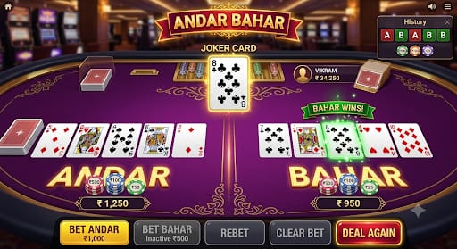 PlayBollyGame Andar Bahar Guide (2026) | Rules, Gameplay & Winning Tips